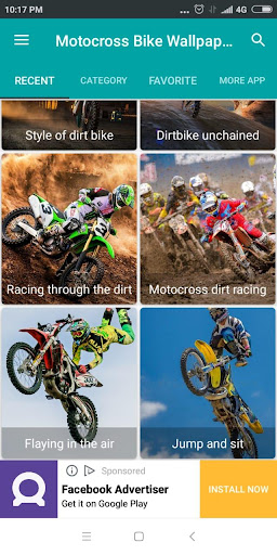 Extreme Motocross Dirt Bike wallpaper