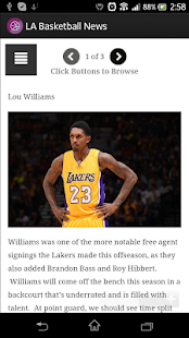 LA Basketball News Screenshots 8