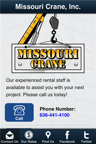 Missouri Crane