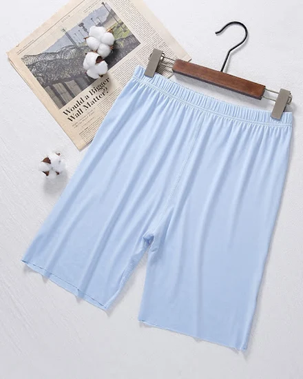 Summer Ice Silk Sleep Short Pants Mens Sleepwear Casual S... - 3