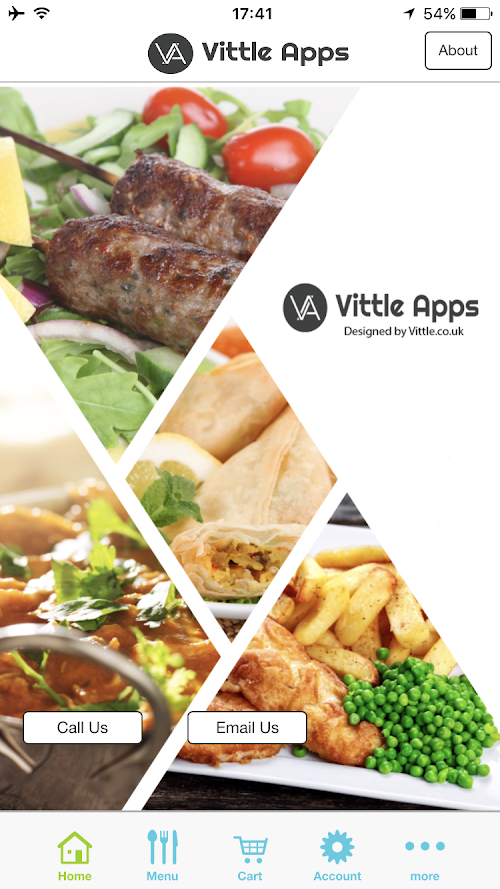 Android application Vittle Apps Demo screenshort