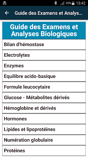 Guide des Examens et Analyses Biologiques