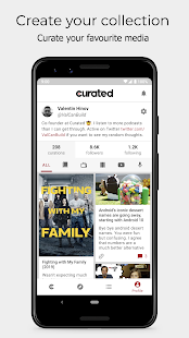 Curated - Discover, save & share quality content Screenshot