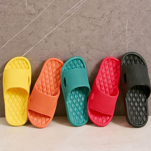 Title 2, Soft Slippers Bathroom Slippers EVA Non-slip Ho...
