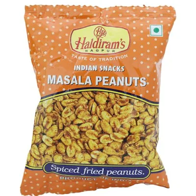 Haldirams Namkeen - Masala Peanut - 45 g