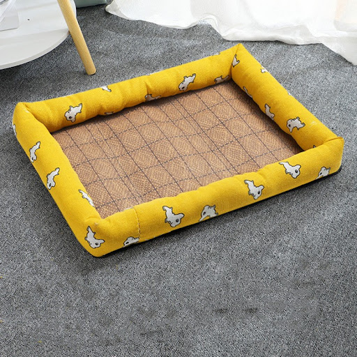 Title 4, Summer linen pet mat nest for dogs, high temper...