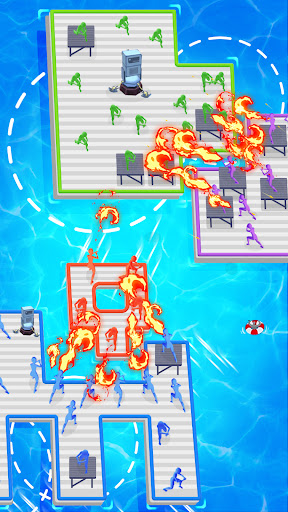 Screenshot Raft Defense: Crazy Sea Battle