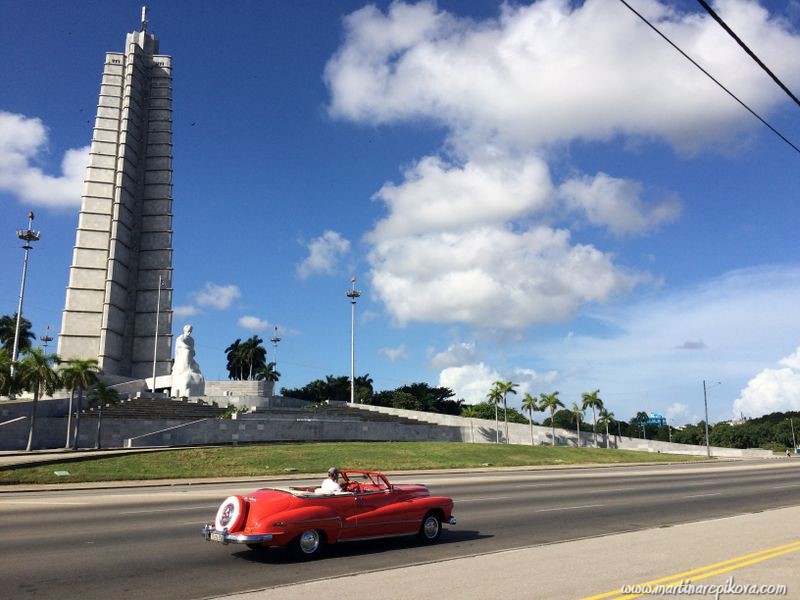 Revolution square in Havana, Cuba