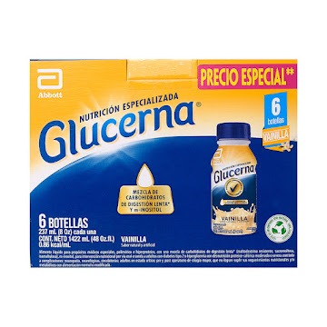 Glucerna Vainilla 237 ml x 6 und  