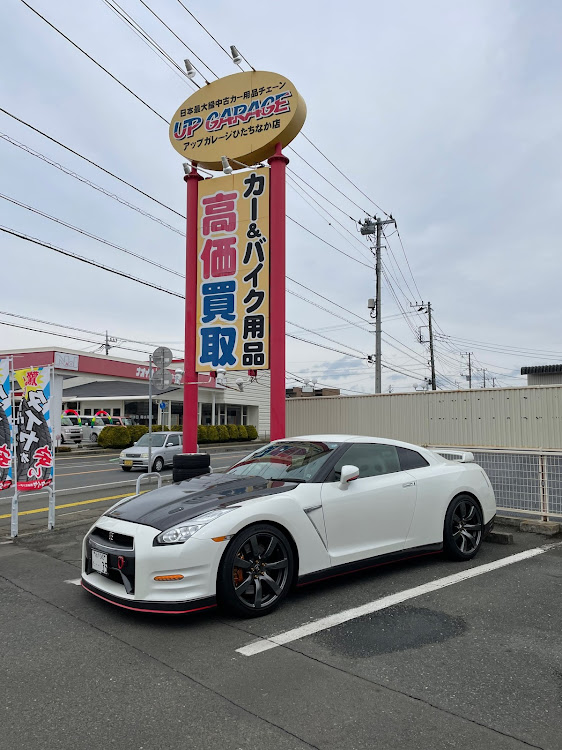 NISSAN GT-Rの【GR】Gojappe Racing GT-R R35・爆烈チューニング中😆・ステッカーチューン・４月も宜しくお願いします・GRカローラに関するカスタム事例の投稿画像2枚目
