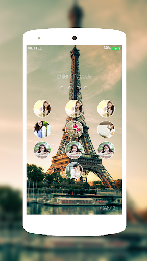 Photo Keypad Lockscreen