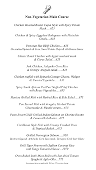 Silver Beach Cafe menu 5