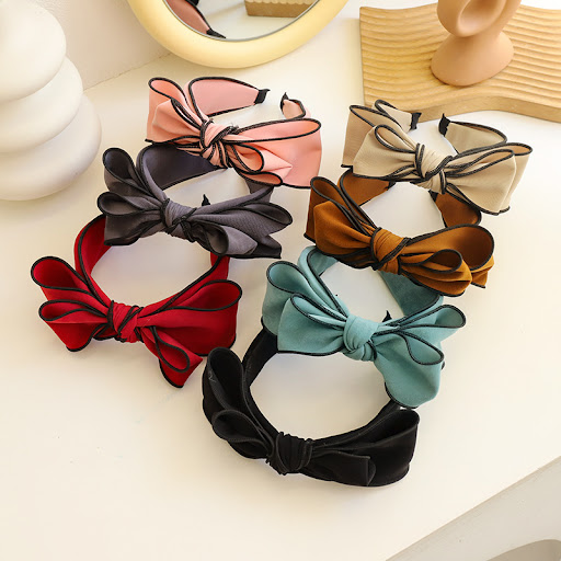 Title 6, Womens Korean Fashion Sweet Bow Hair Band. Eas...