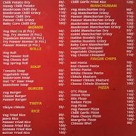 Shreenath Pav Bhaji menu 3