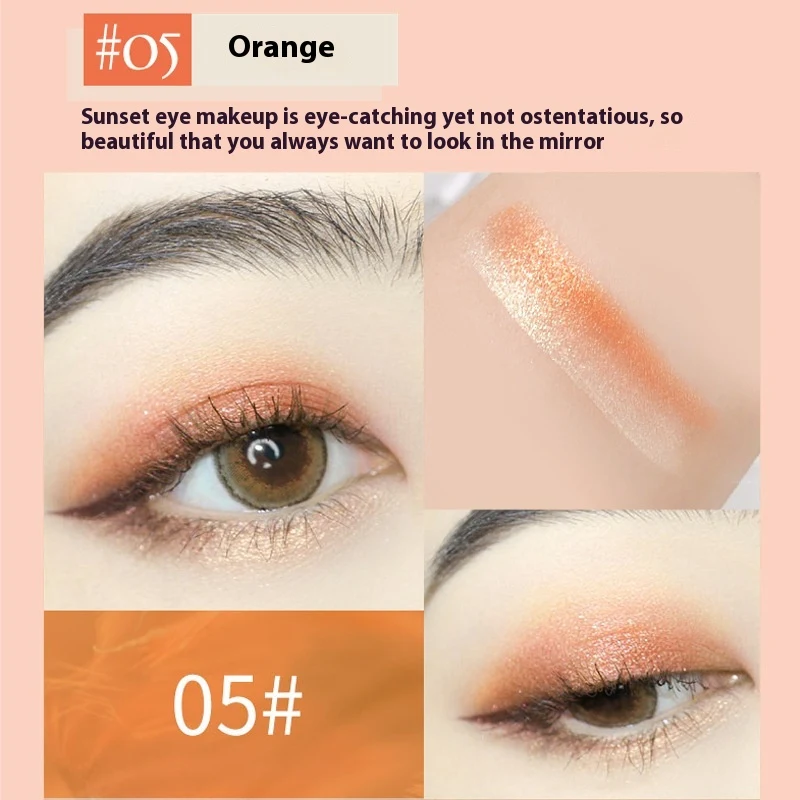 Women's Fashion Personality Two-tone Eye Shadow Stick
