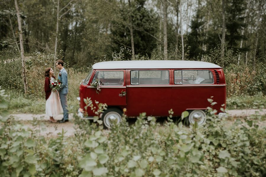 Hääkuvaaja Reinis Melioranskis (fotoreinis). Kuva otettu 2. joulukuuta 2018