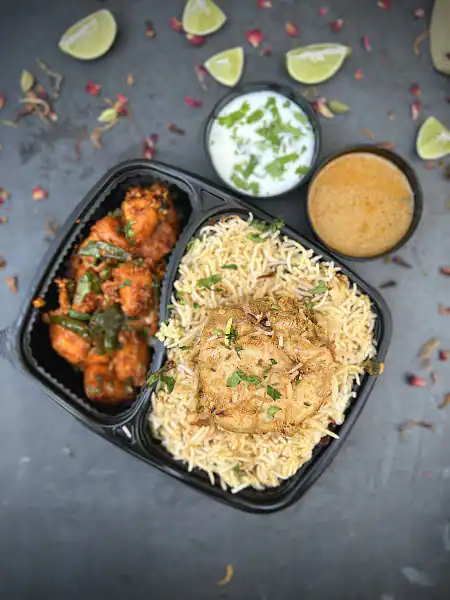 Mini Zafrani Chicken Biryani With Chicken-65