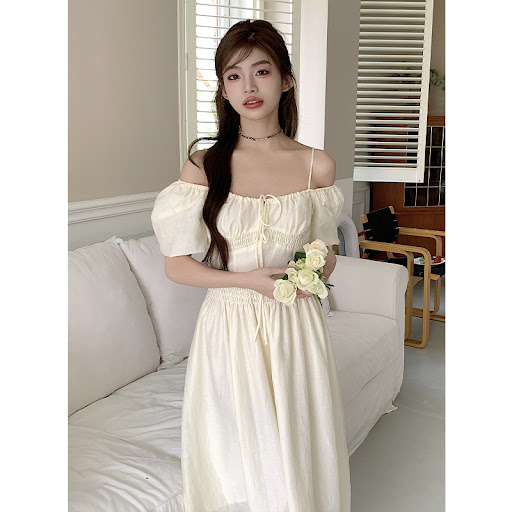 Title 3, Womens Off Shoulder Strap Summer Dress. Stay c...