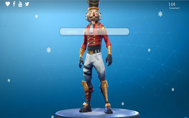 Crackshot Wallpaper New Tab Fortnite Skin