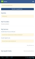 Personal Health Record PHR Screenshot