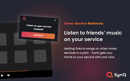 SynQ for Spotify, YouTube, Amazon Music, more