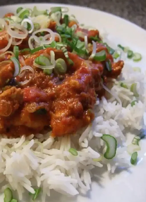 Chicken Kadhai Rice Bowl