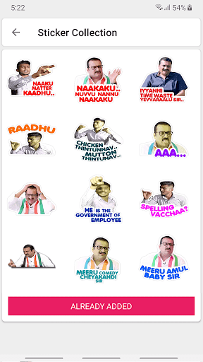 Telugu WAStickers