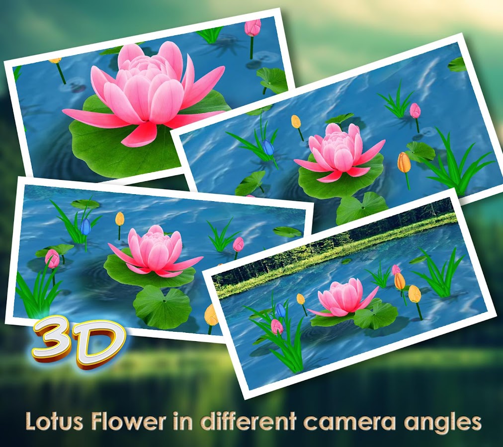 Flower Live Wallpaper 3D Apl Android Di Google Play