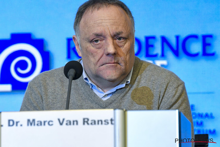 Marc Van Ranst insiste: les matchs de foot en Belgique, cette saison, c'est terminé