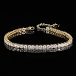 Golden white zirconium