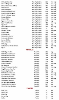 Naya Mirchi 9 The Millet Hotel menu 4