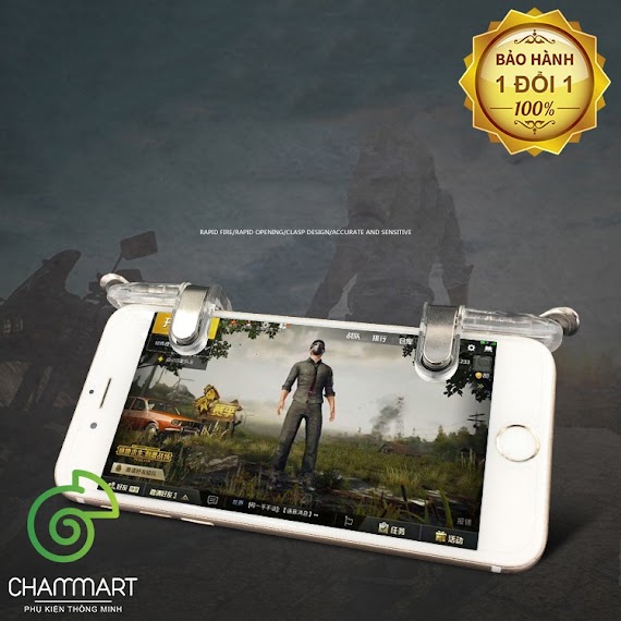 Nút Bấm Chơi Game Hỗ Trợ Máy Chơi Game Nút Cơ Pubg Super Odog K03 Bản Mới Nguyên Khối Cố Định 2 Chốt