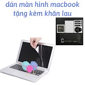 Miếng Dán Màn Hình Macbook Kèm Bộ Lau (Full Dòng)