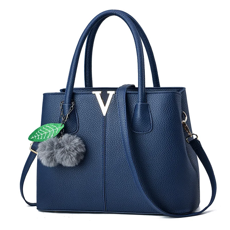 Nouveau sac à main motif litchi, grande capacité. Idéal pour transporter toutes vos affaires avec style et praticité.