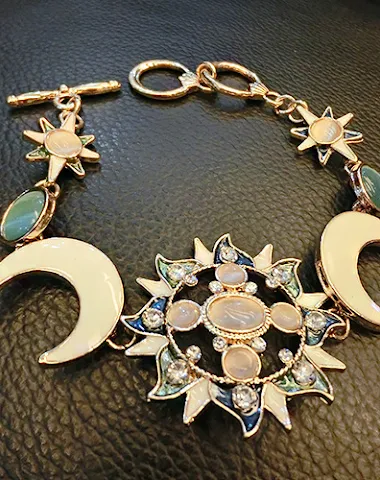 Modeketting voor meisjes met zon, o - 3