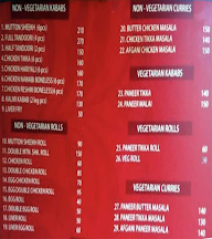 adityaa Inn veg & non-veg family restaurant menu 2