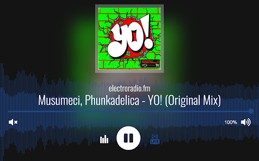 electroradio.fm Webplayer