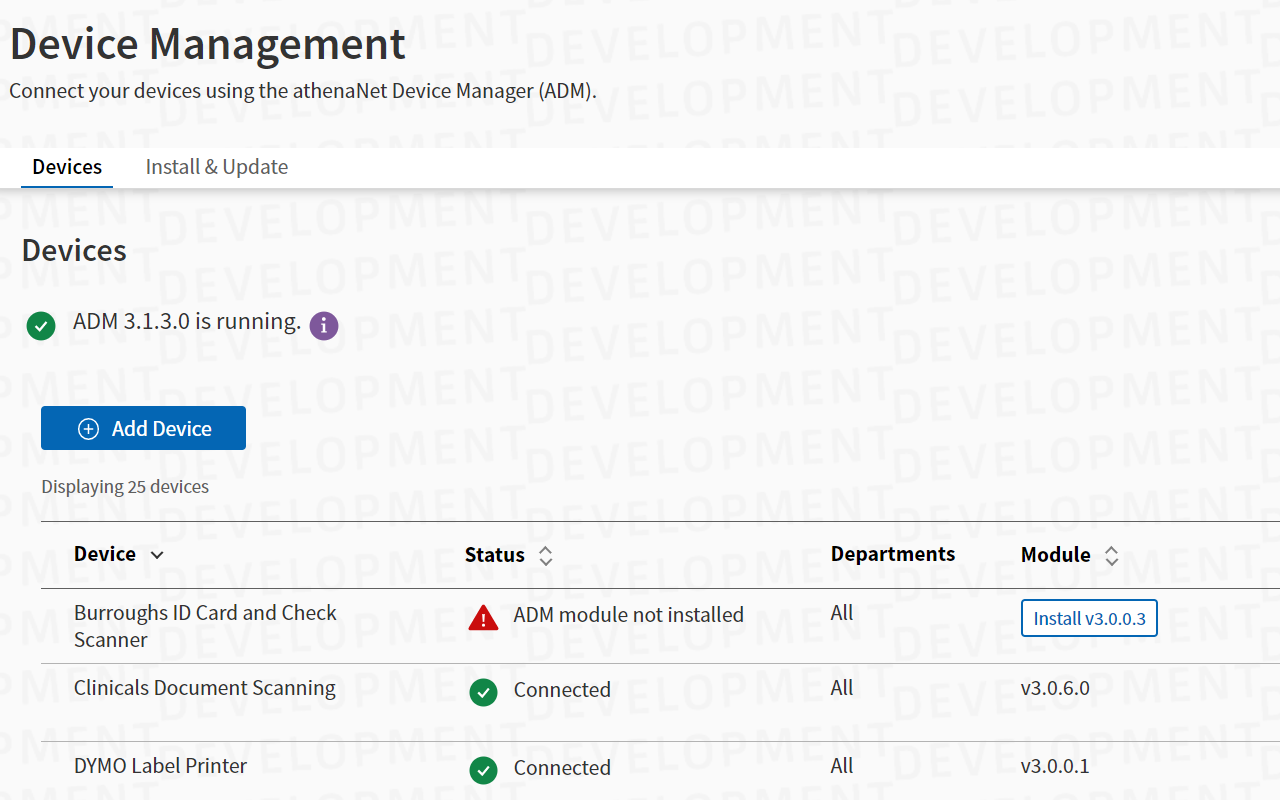 athenaNet Device Manager (ADM) Preview image 0