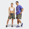 love uniteds doodle woven shorts (gender neutral) multicolor