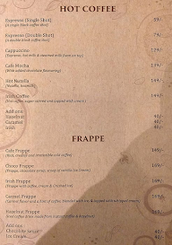 Blend Cafe Cafeteria & Restaurant menu 2