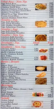 Sri Kaveri's Family Restaurant menu 4