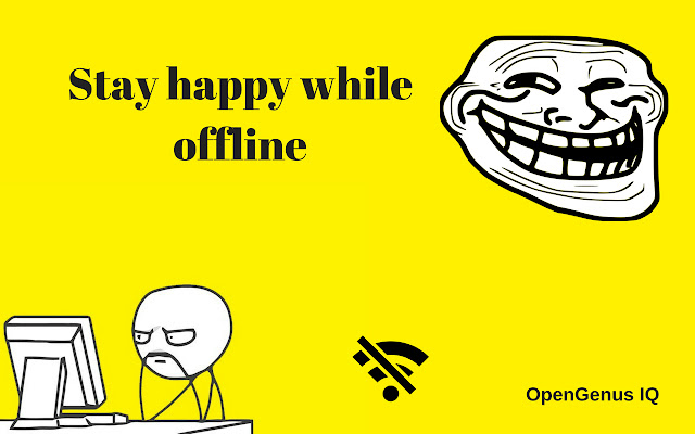 OpenGenus: Save Page and Stay happy offline chrome extension