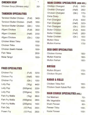 Changezi menu 