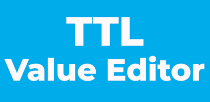 TTL Value Editor For Android - Free App Download