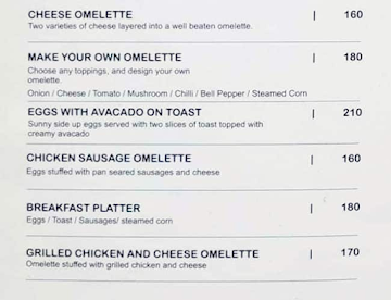 Healthy Fuel Cafe menu 