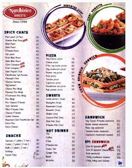 Manimark Sweets menu 1