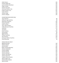 Sirimane Family Restaurant menu 5