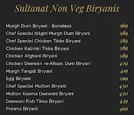 Biryani Sultanat menu 2