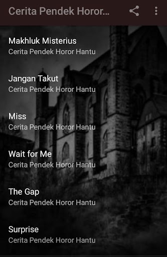 Cerita Pendek Horor Hantu