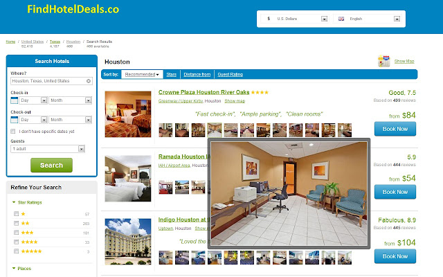 Cheap hotels in Houston near Galleria